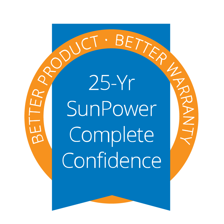 SunPower 25 Year Complete Confidence Warranty Guarantee